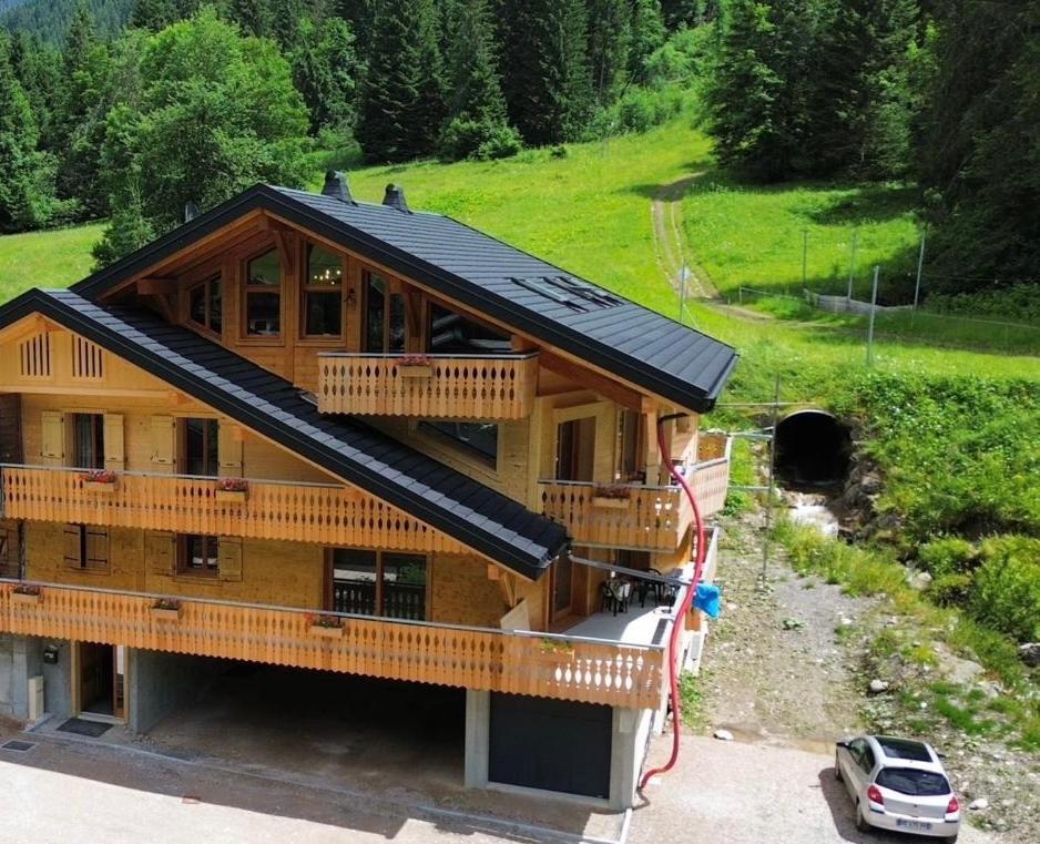 La Rose Des Neiges A Châtel Esterno foto